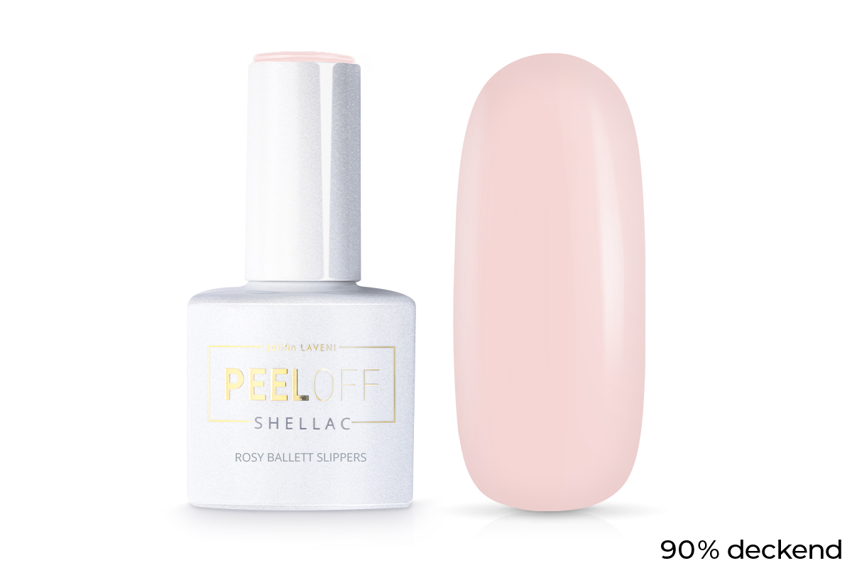 Jolifin LAVENI Shellac PeelOff - rosy ballet slippers 10ml