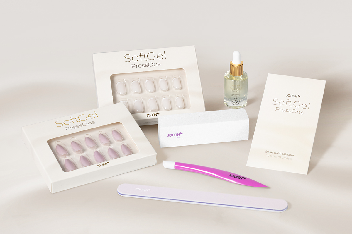 Jolifin SoftGel PressOns - Set