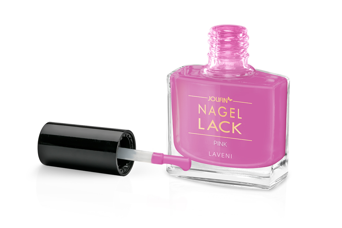 Jolifin LAVENI Nagellack - pink 9ml