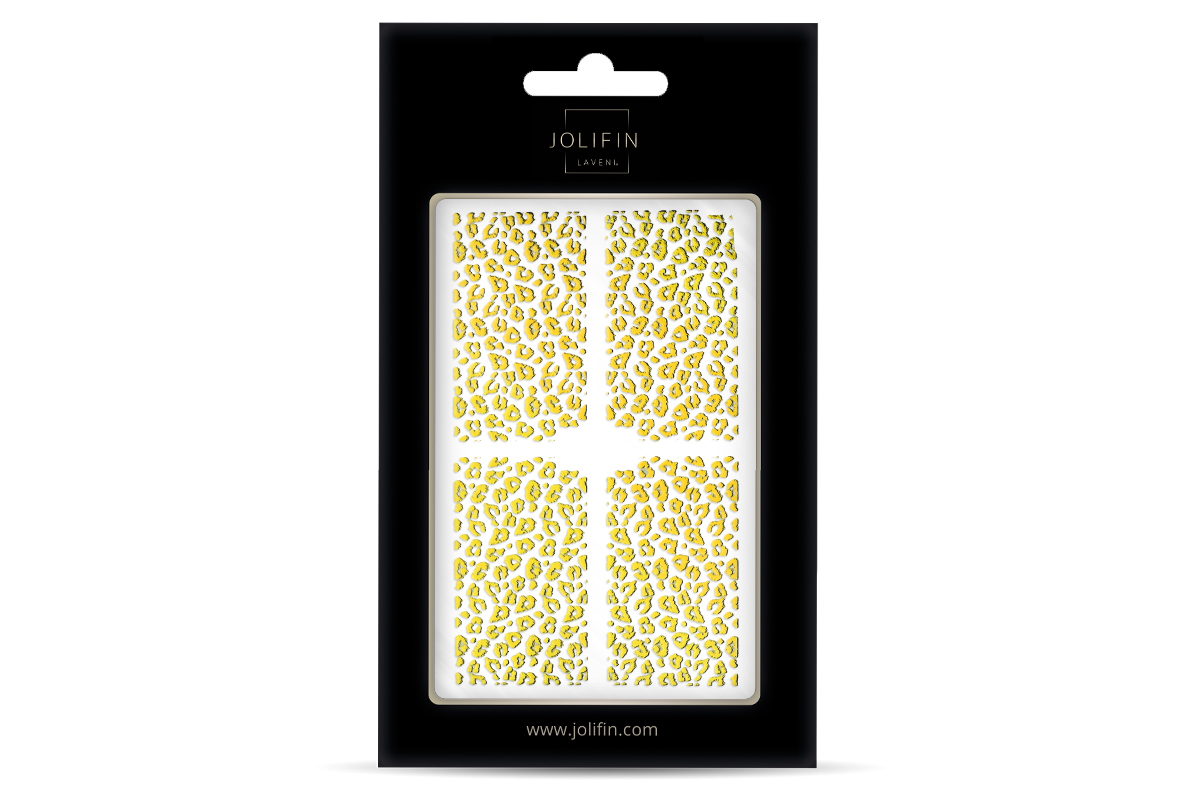 Jolifin LAVENI XL Sticker - Animalprint Gold Nr. 1