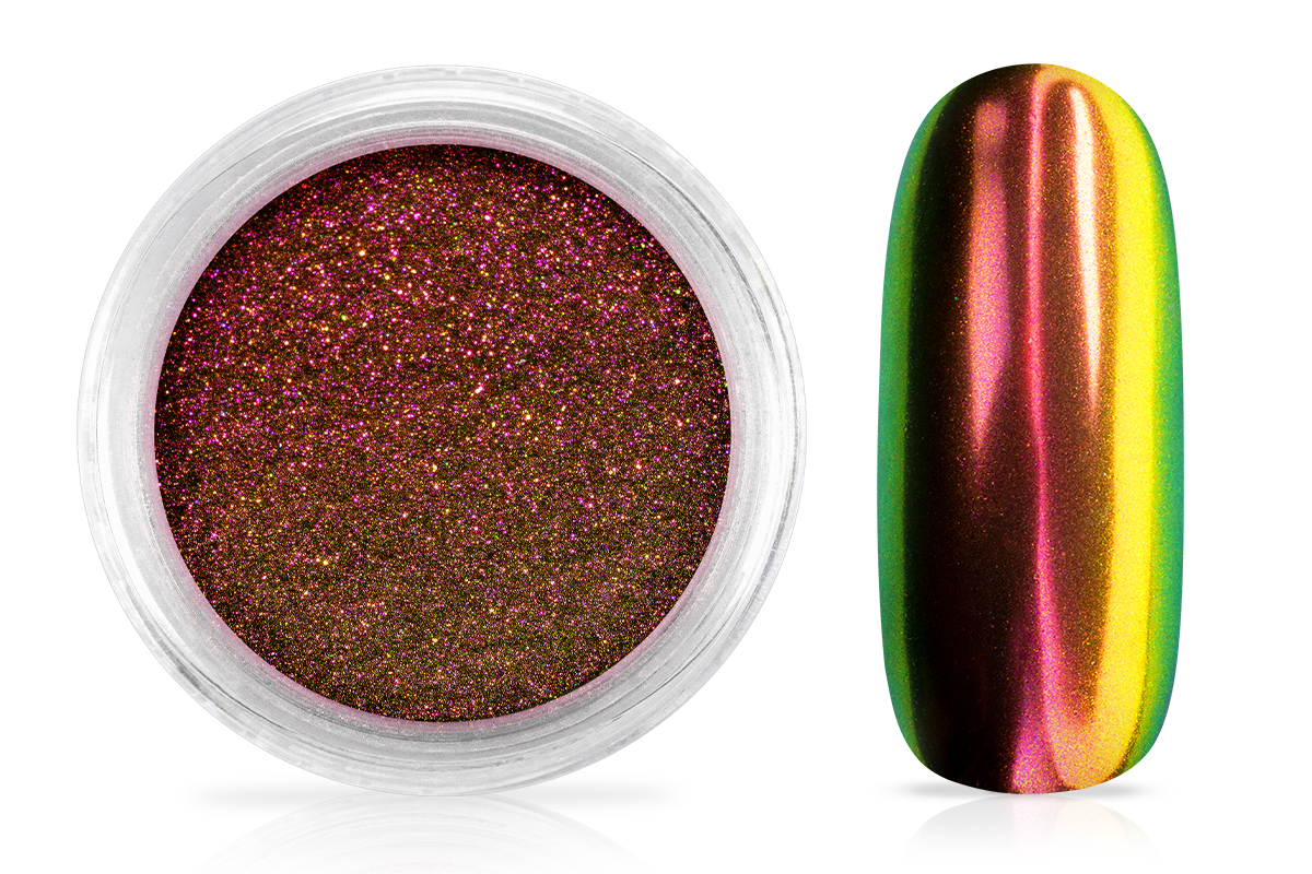 Jolifin Super Mirror-Chrome Pigment - FlipFlop rosy & copper