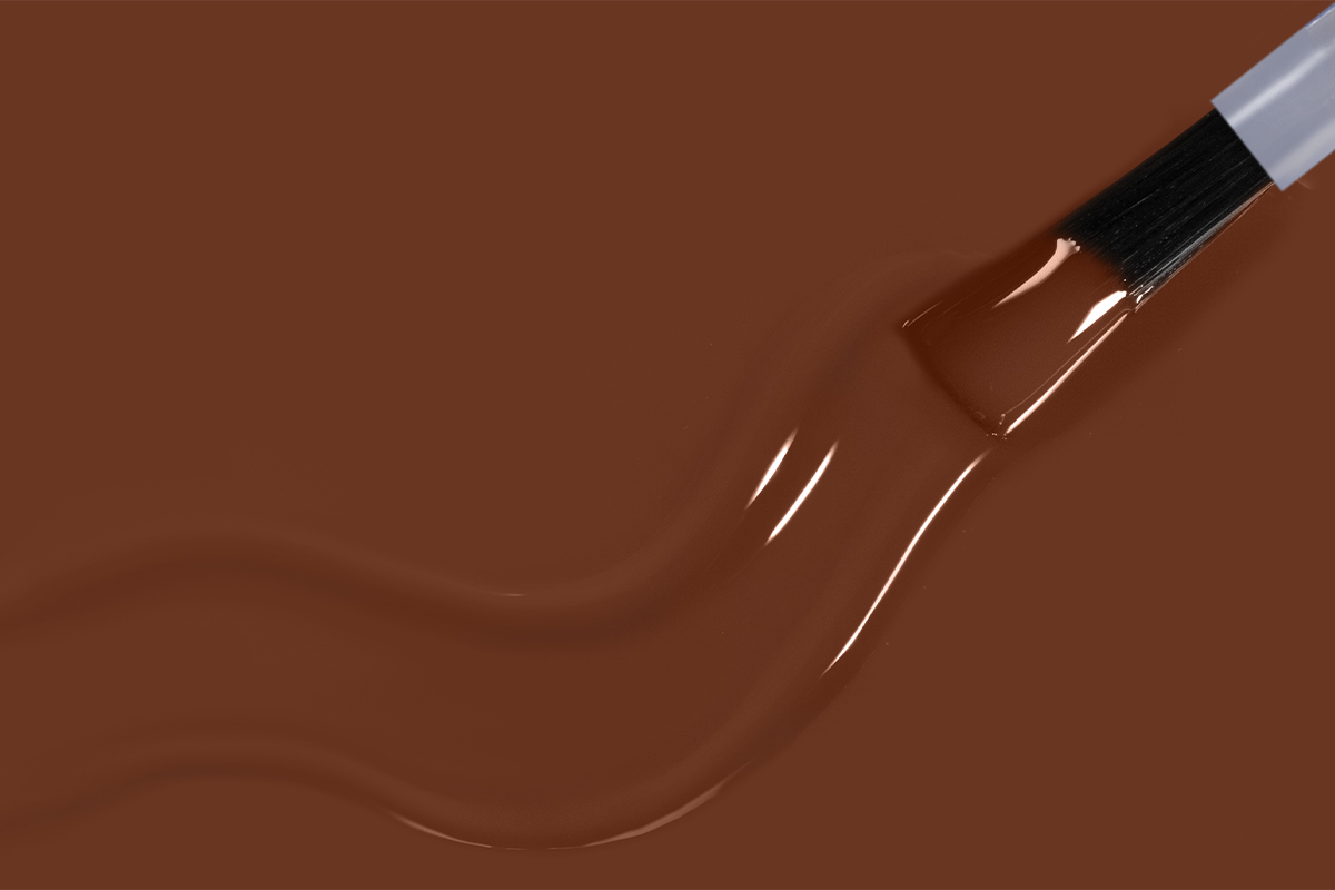 Jolifin LAVENI Shellac PeelOff - brown leaf 10ml