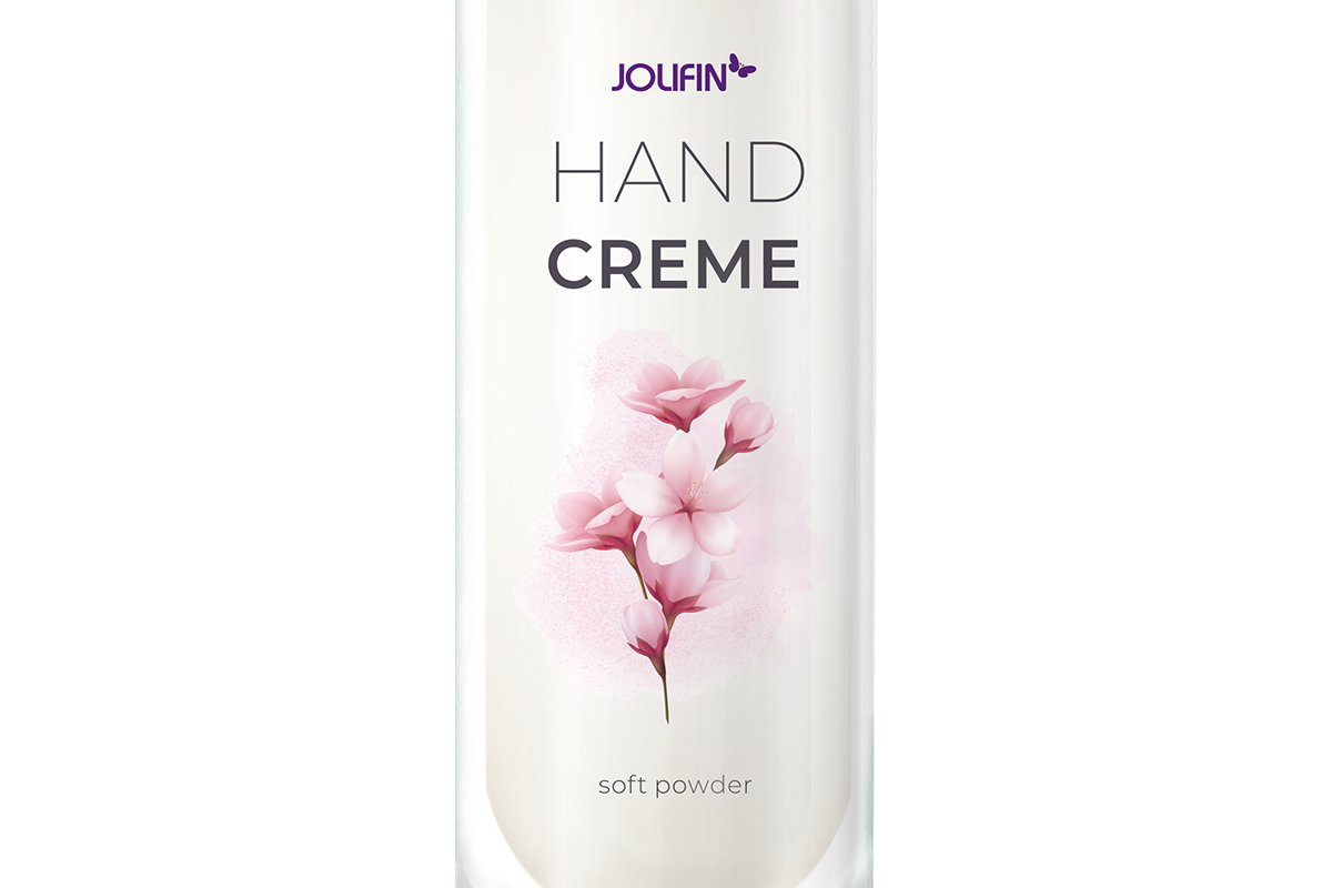 Jolifin hand cream - soft powder 30ml
