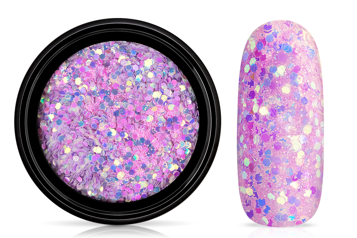 Jolifin LAVENI Mermaid Pastell Glitter - violet