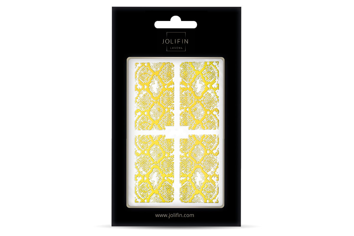 Jolifin LAVENI XL Sticker - Animalprint Gold Nr. 2