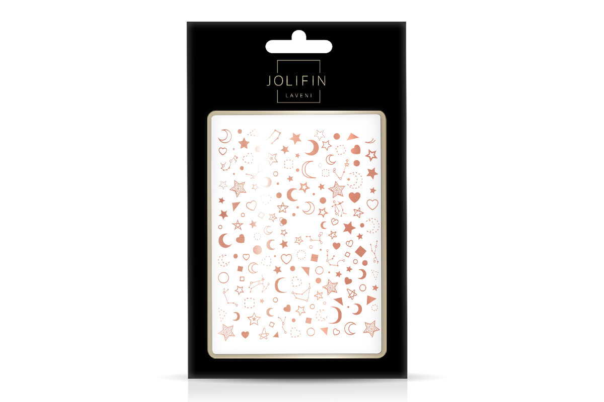 Jolifin LAVENI XL Sticker - Rosé-Gold 12