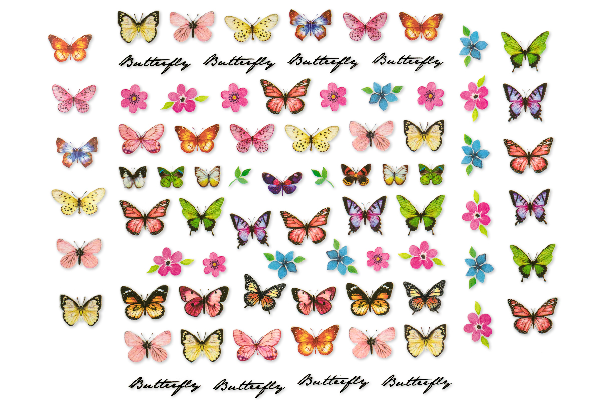 Jolifin LAVENI XL Sticker - Butterfly Nr. 3