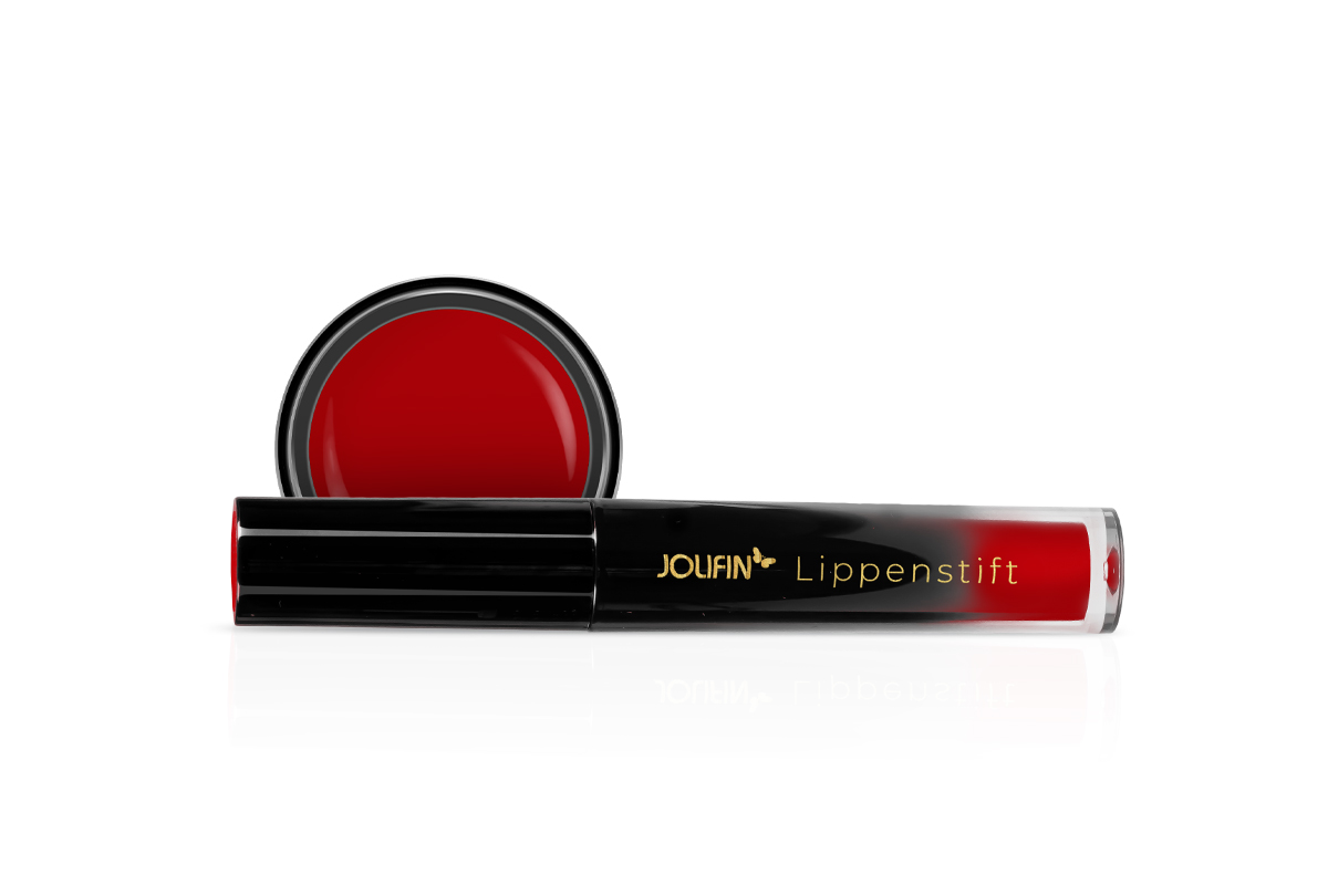 Jolifin Lippenstift gloss - red dress 2,25ml