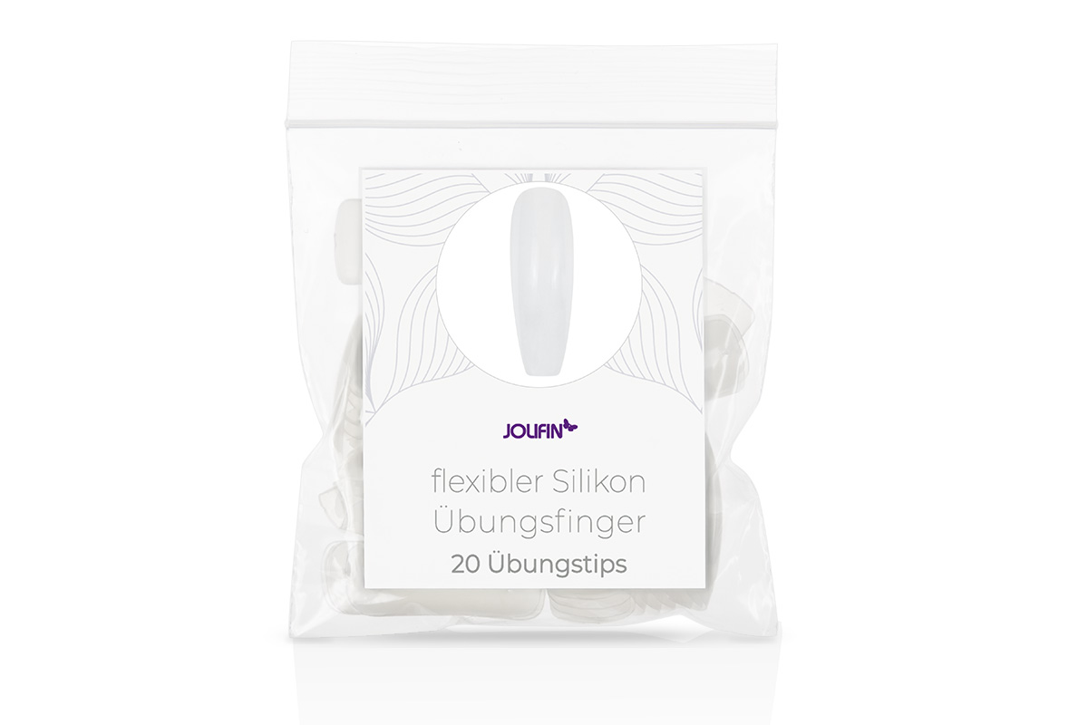 Jolifin flexible silicone training finger - 20 training tips