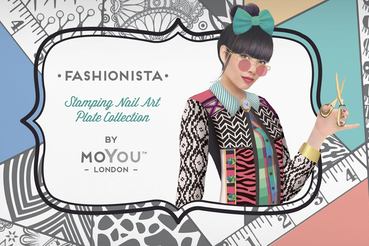 MoYou-London Schablone Fashionista Collection 16