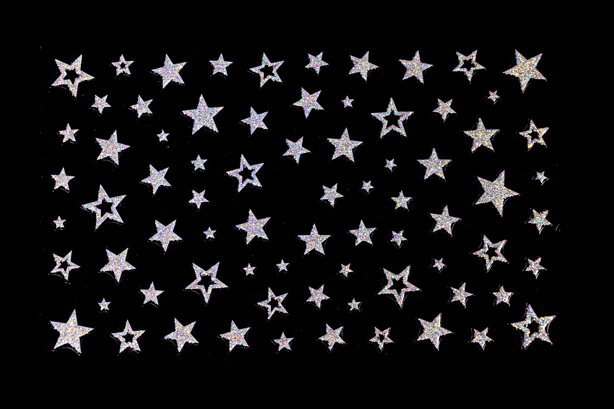 Jolifin LAVENI XL Sticker - Glitter Nr. 9