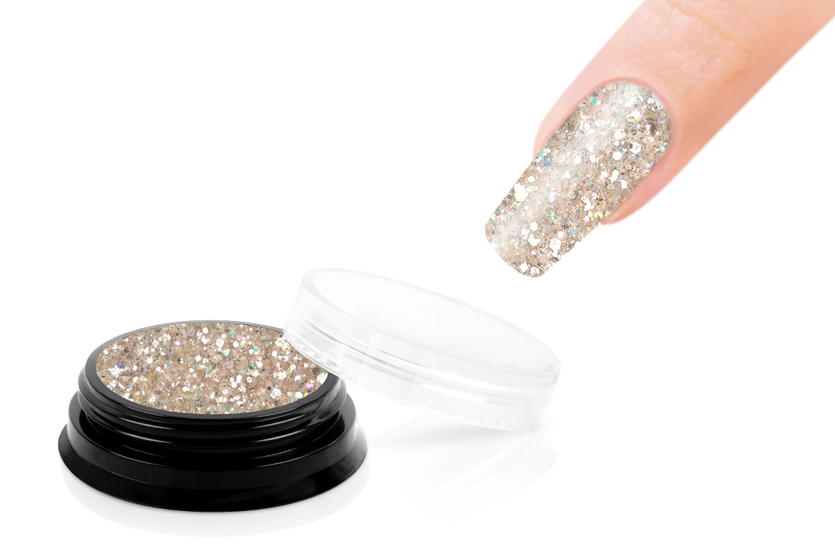 Jolifin LAVENI Luxury Glitter - champagne