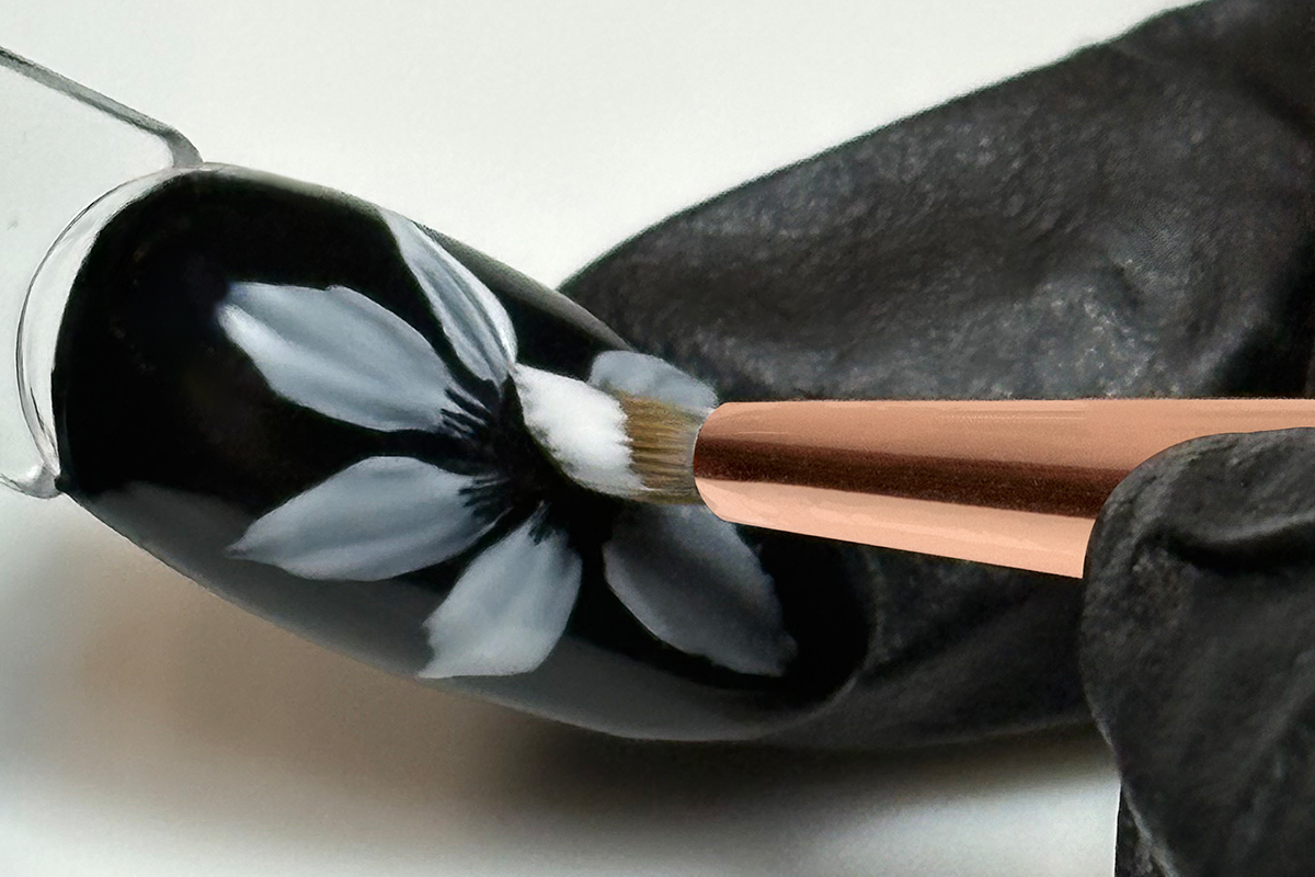 Jolifin Aurora Brush white - round for leaves