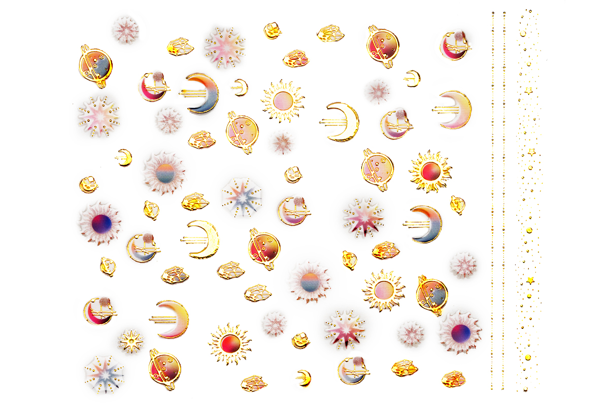 Jolifin LAVENI XL Sticker - gold 58