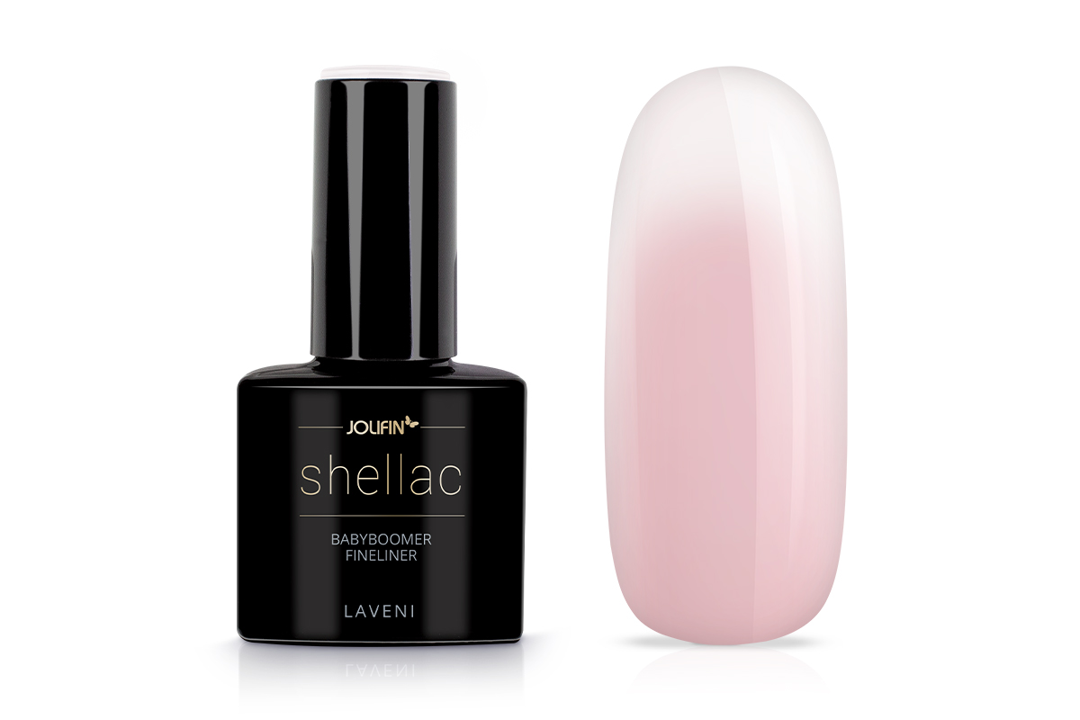 Jolifin LAVENI Shellac Fineliner - Babyboomer 10ml