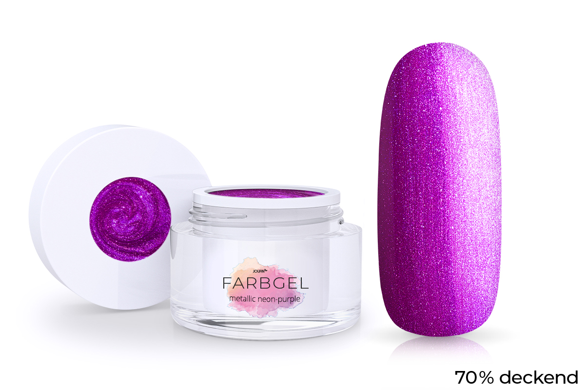 Jolifin Farbgel metallic neon-purple 5ml