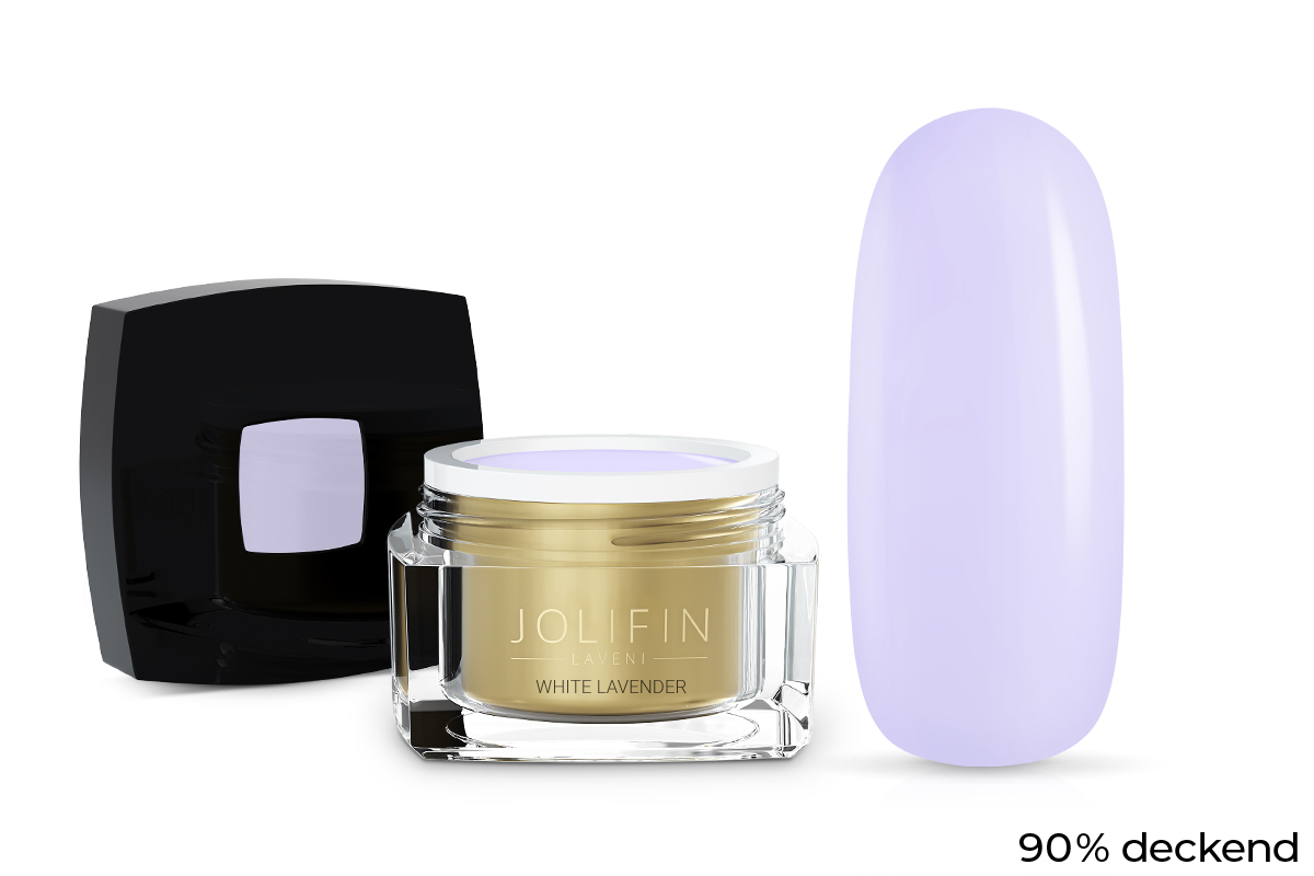 Jolifin LAVENI Farbgel - white lavender 5ml