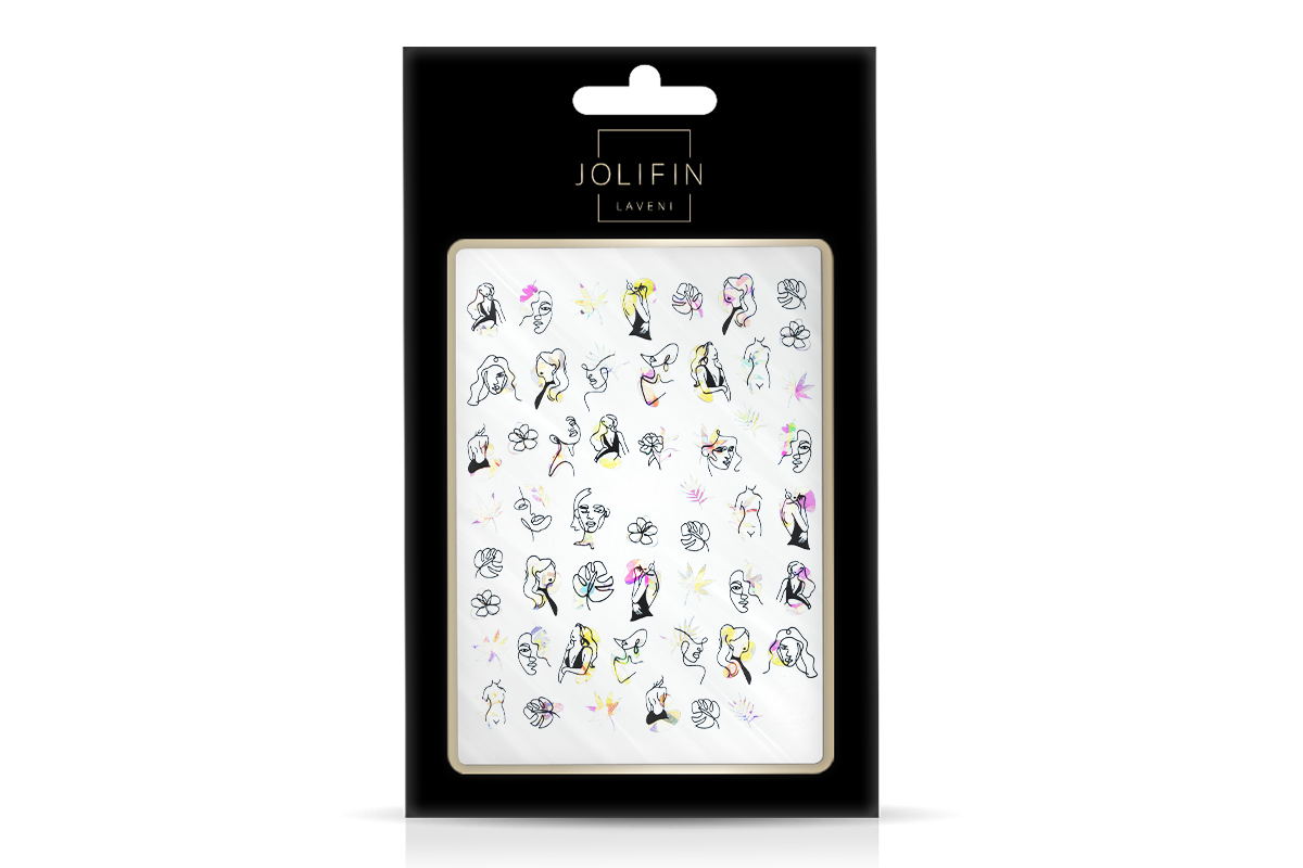 Jolifin LAVENI XL Sticker - Silver 19