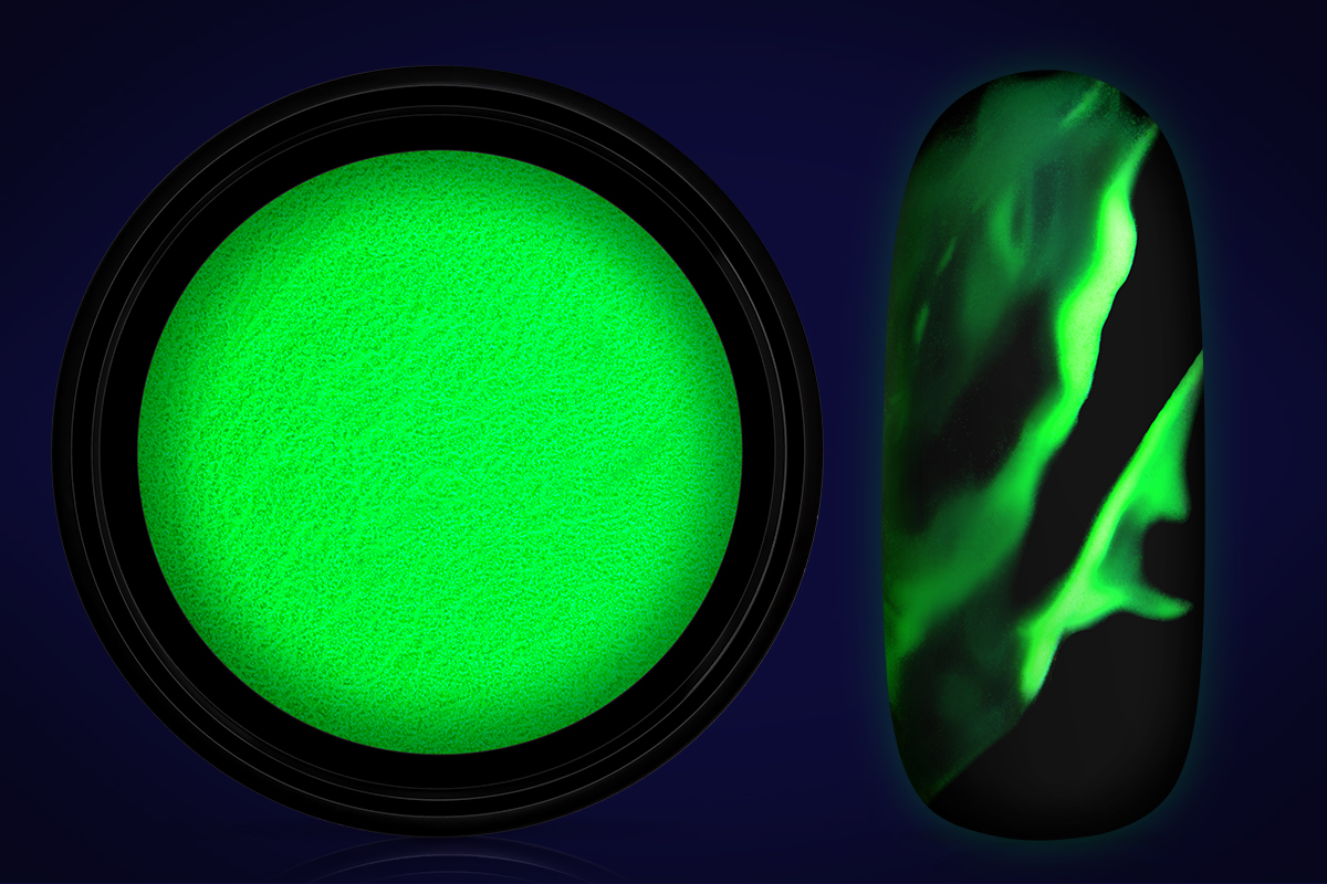 Jolifin LAVENI Pastell-Neon Pigment - Nightshine green