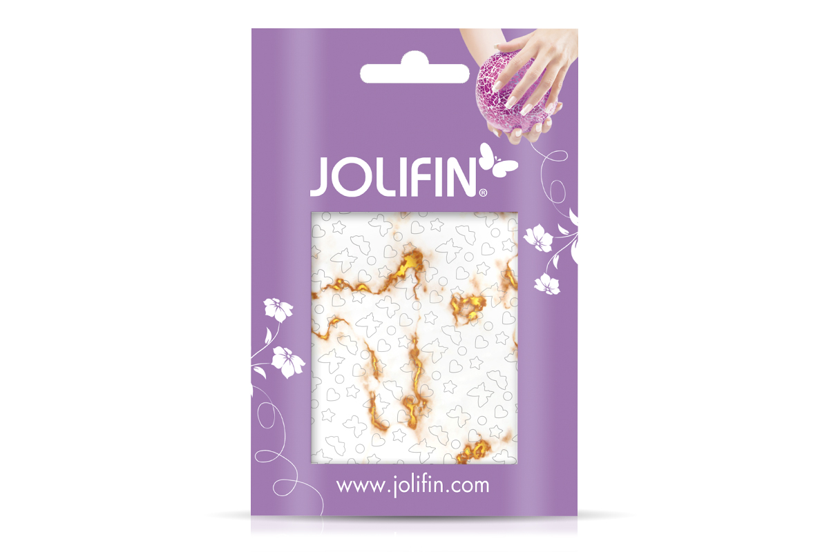 Jolifin Marble Sticker - Butterfly Mix Nr. 3