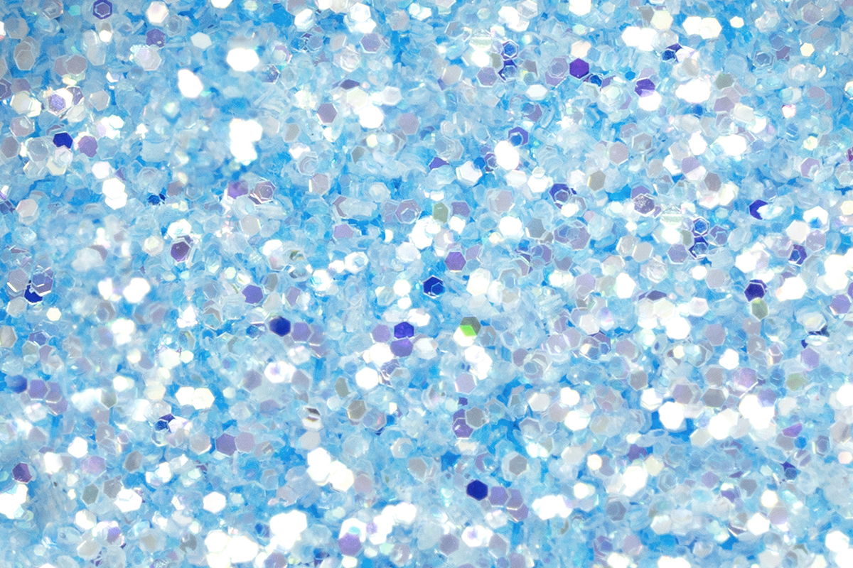 Jolifin Glitterpuder - pastell-blue lagoon cocktail