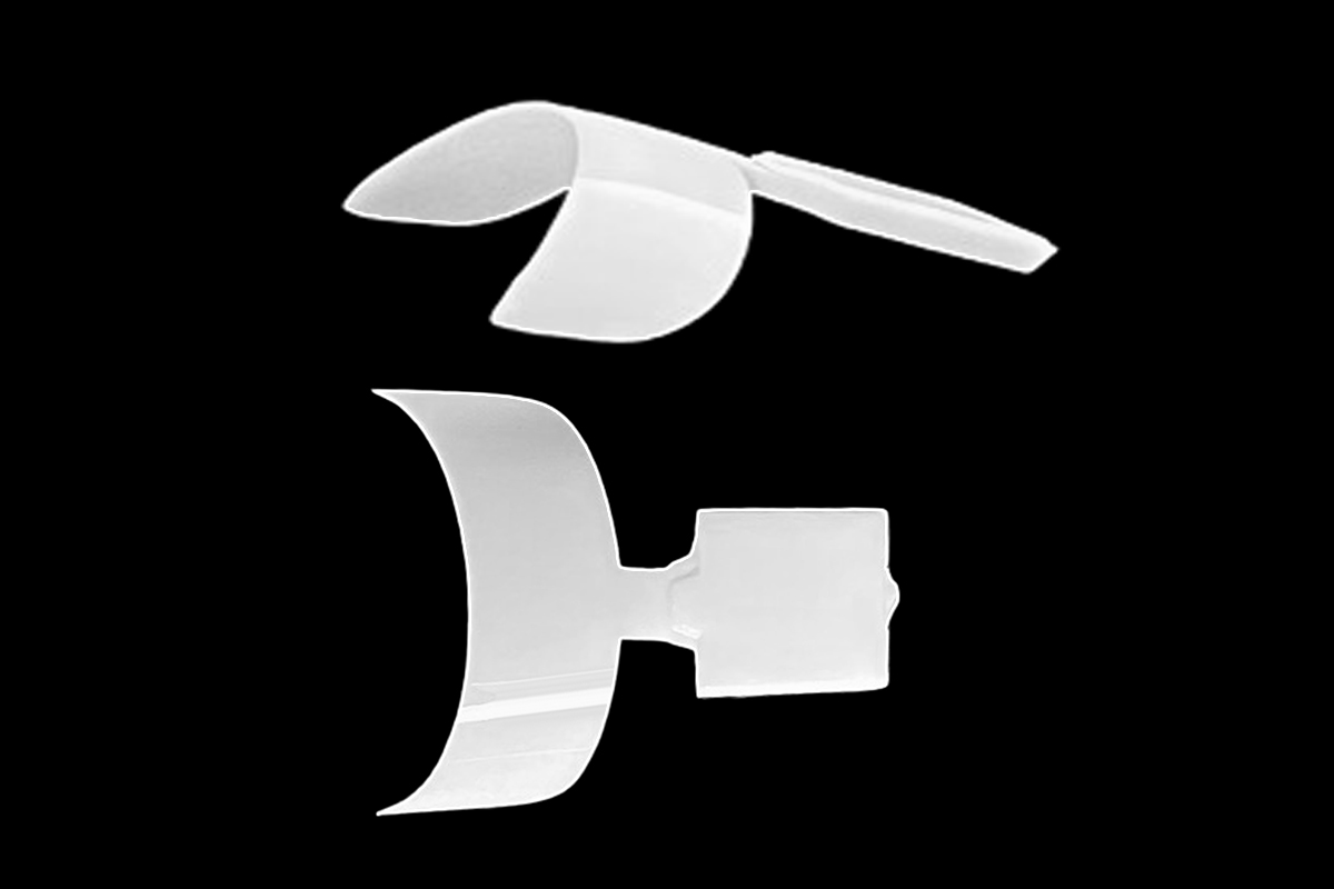 Jolifin 120 tip box mini manicure - french-white