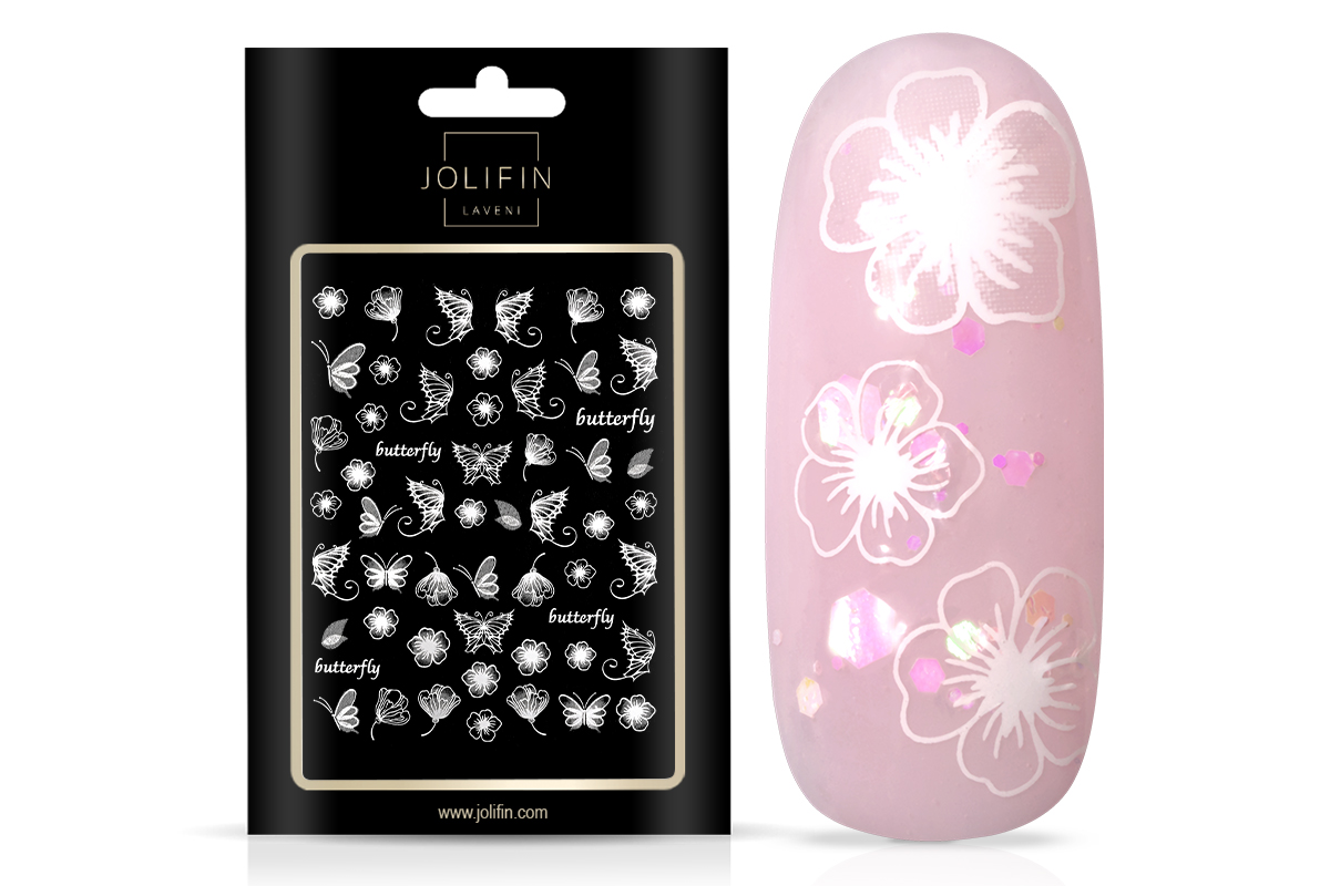 Jolifin LAVENI XL Sticker - White 23