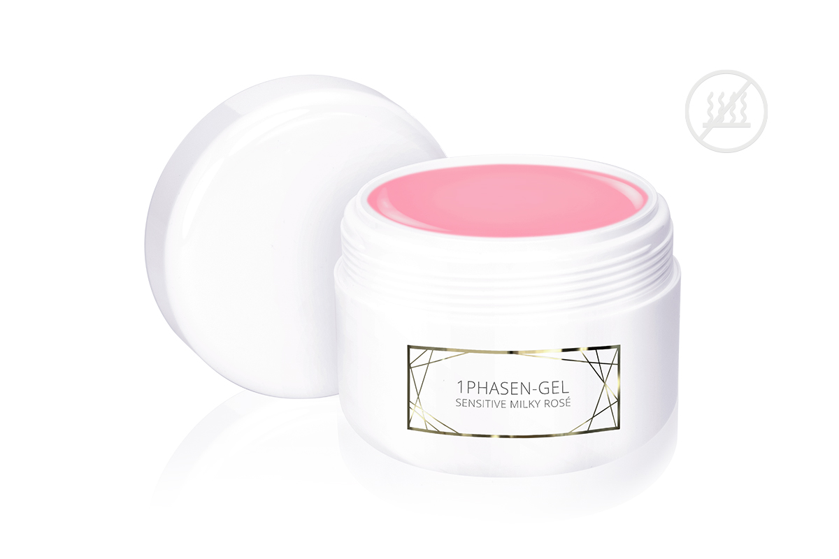 Jolifin LAVENI PRO Refill - 1-phase gel sensitive milky rosé 250ml