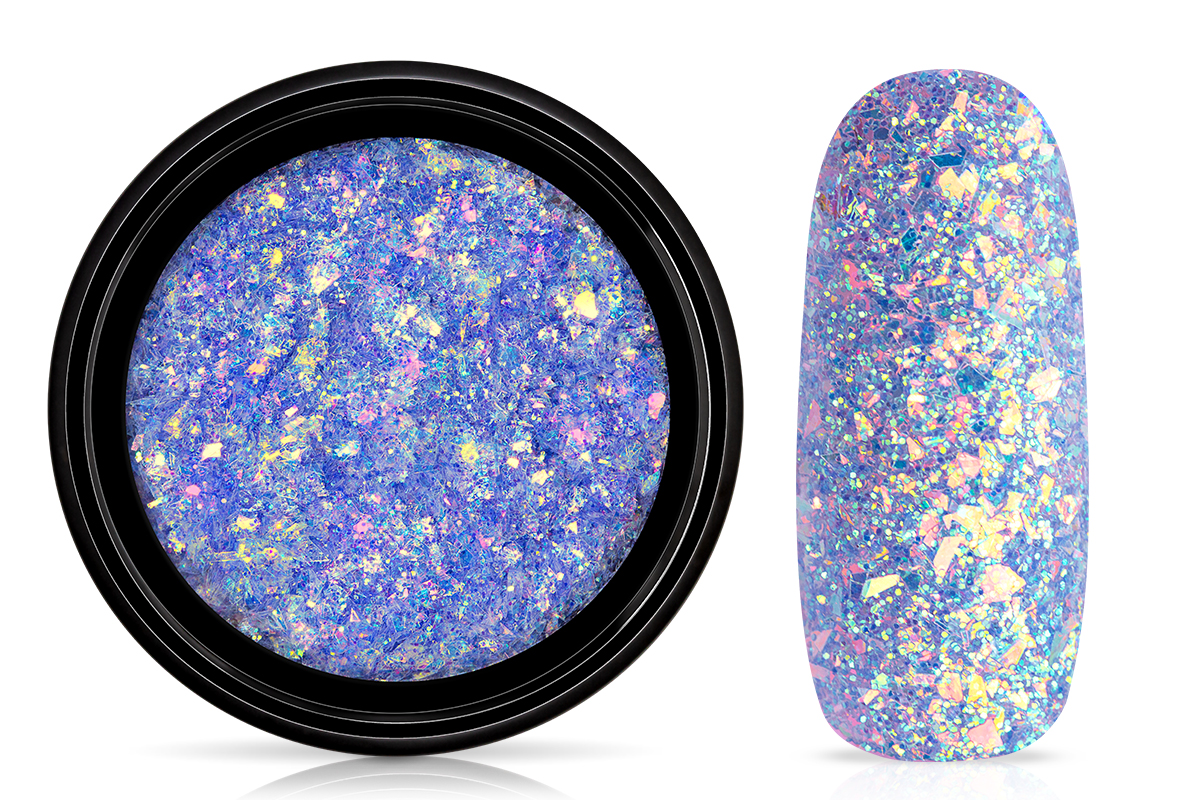 Jolifin LAVENI Mermaid Flakes Glitter - blue