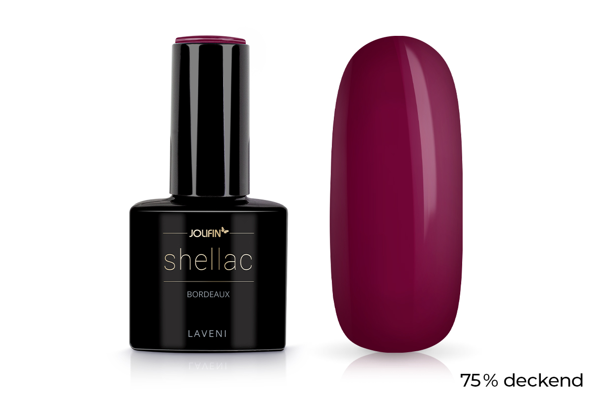 Jolifin LAVENI Shellac - bordeaux 10ml