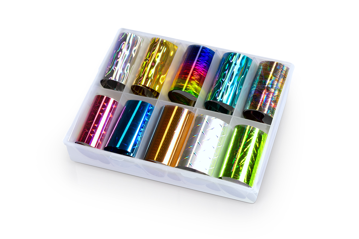 Jolifin Transfer Nail Foil Box - colour illusion