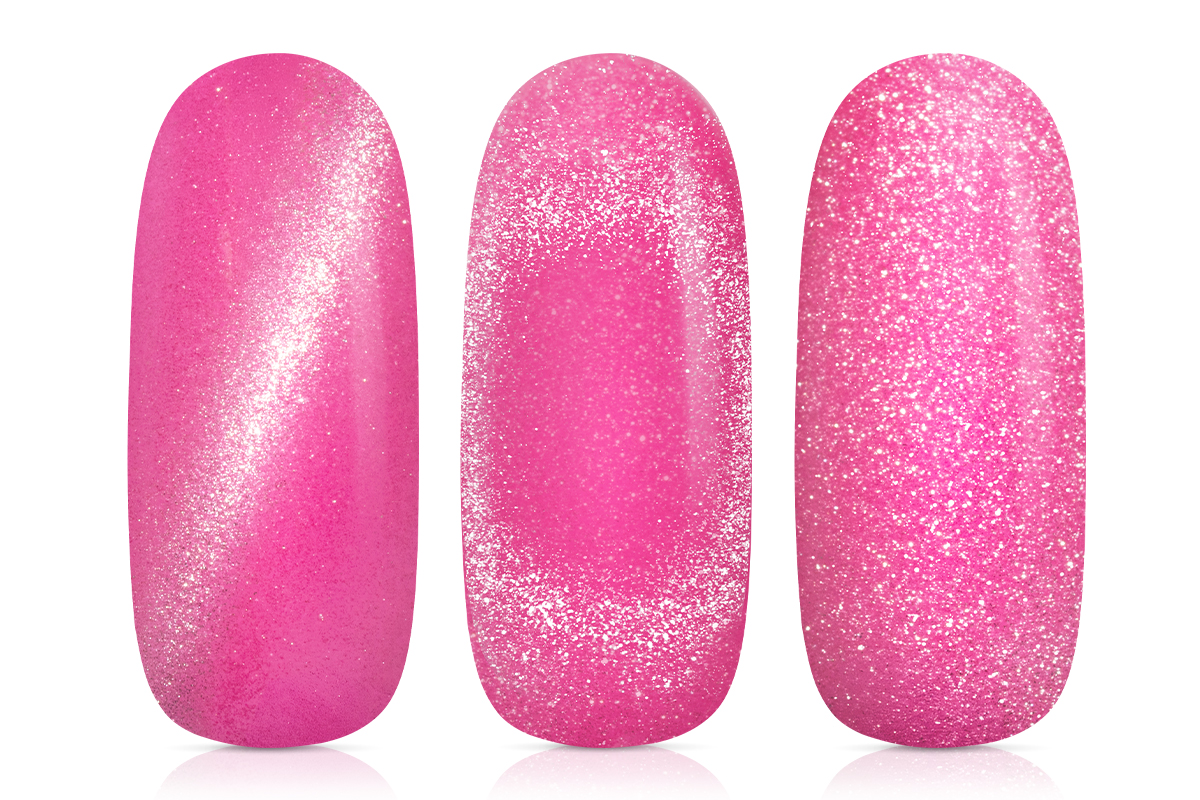 Jolifin LAVENI 3in1 Shellac - Cat-Eye Nightshine pink 10ml