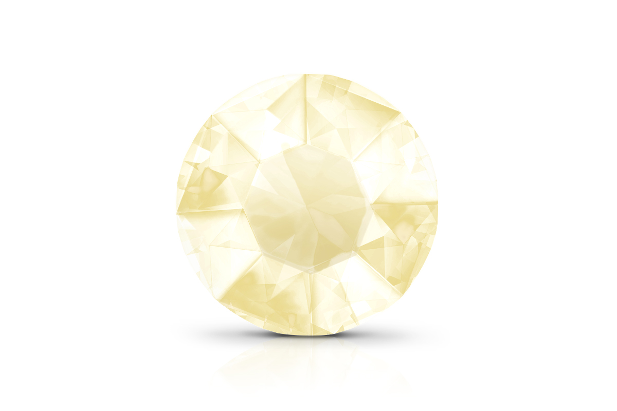 Jolifin LAVENI Strasssteine 480 Stück - champagne 1,2mm