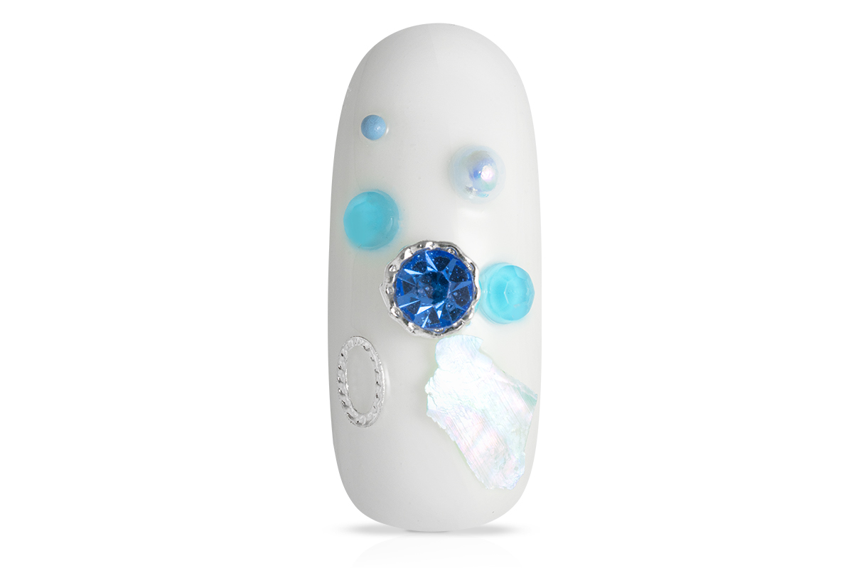 Jolifin LAVENI Strass-Display - Nailart Mix babyblue