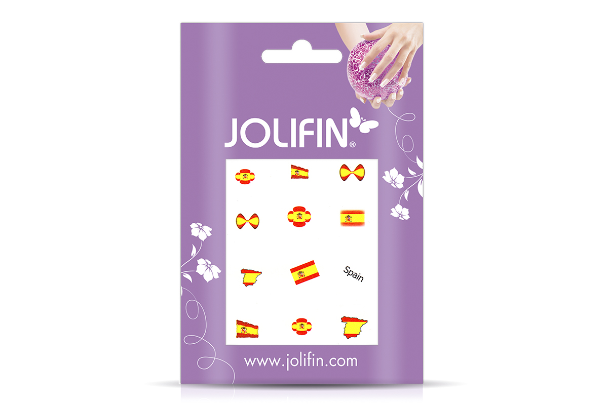 Jolifin Länder Nailart Tattoo - Spain