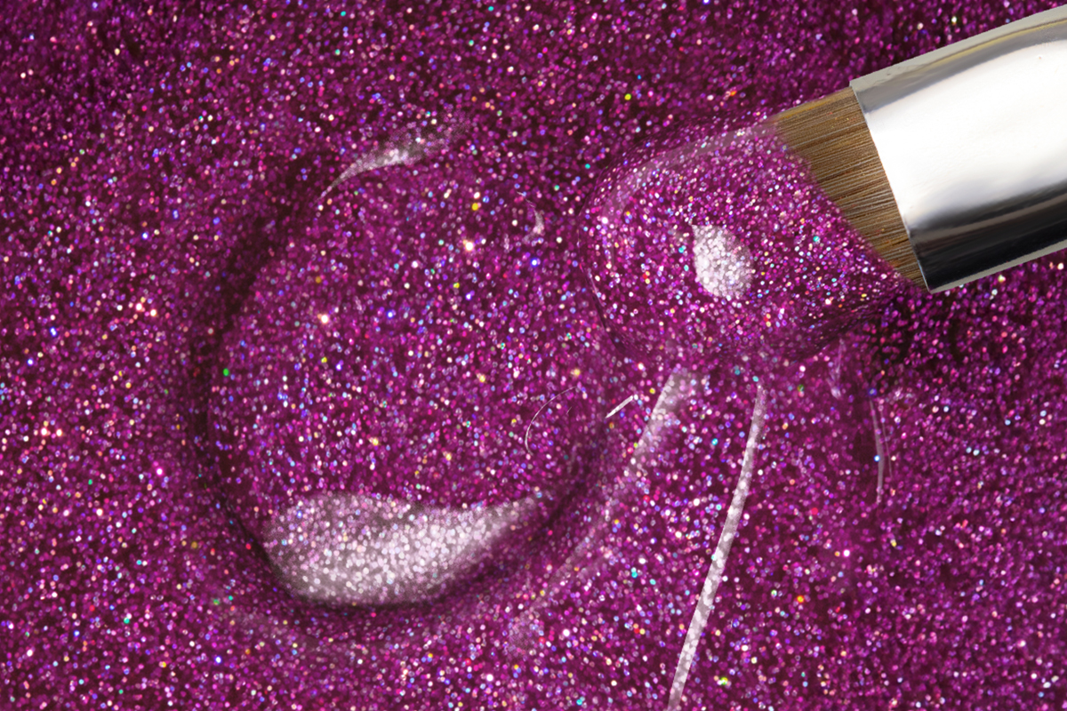 Jolifin Farbgel magenta hologramm 5ml