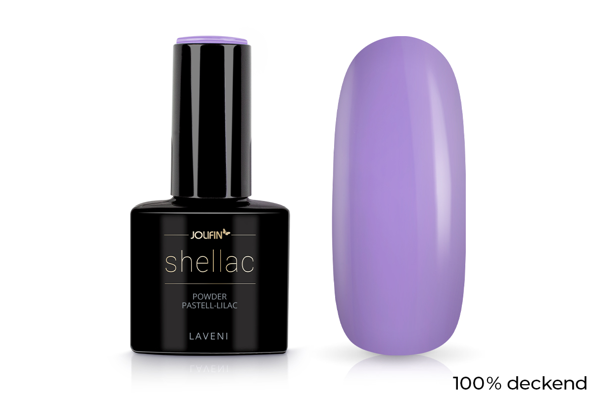 Jolifin LAVENI Shellac - powder pastell-lilac 10ml