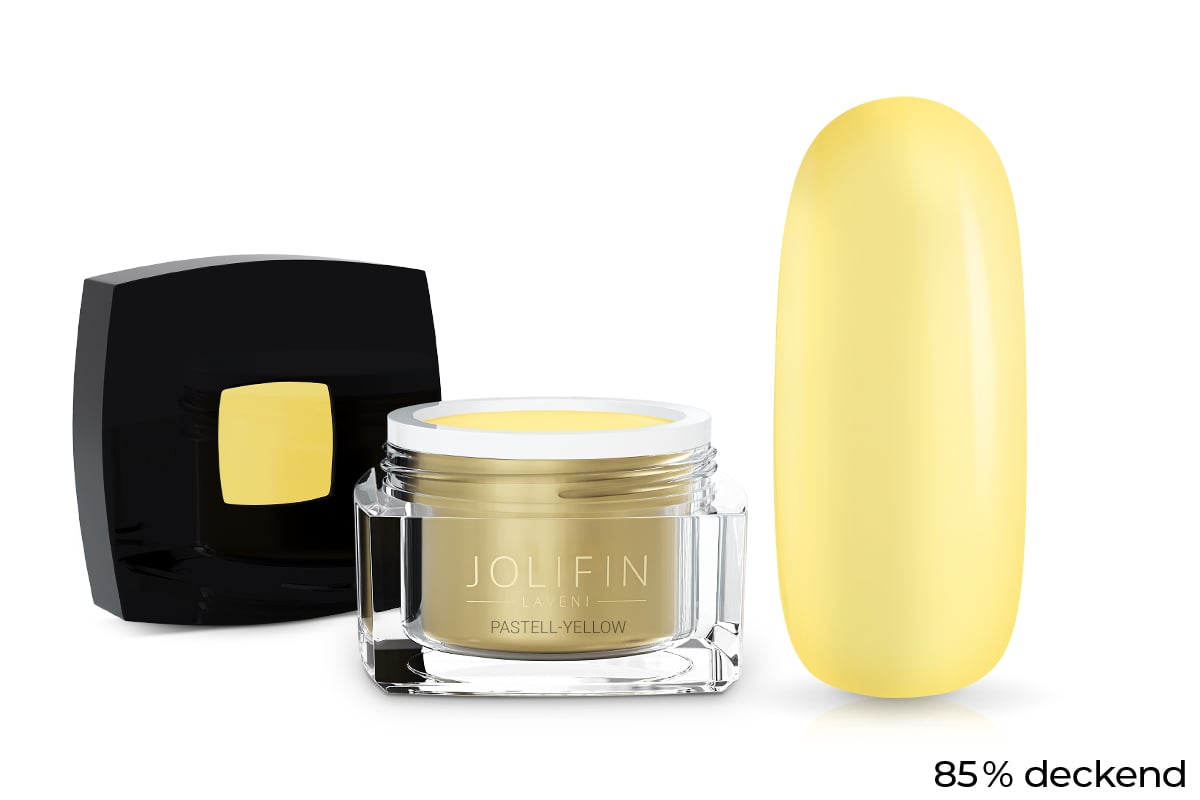 Jolifin LAVENI Farbgel - pastell-yellow 5ml