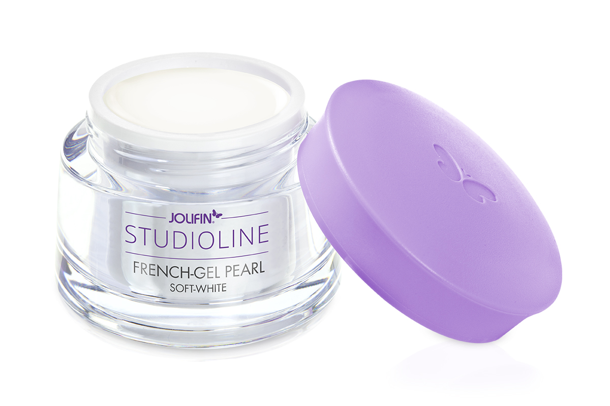 Jolifin Studioline - French-Gel pearl soft-white 30ml