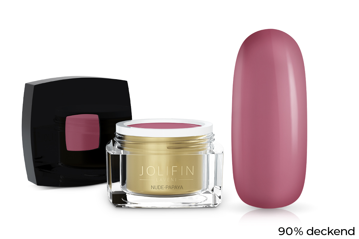 Jolifin LAVENI Farbgel - nude-papaya 5ml