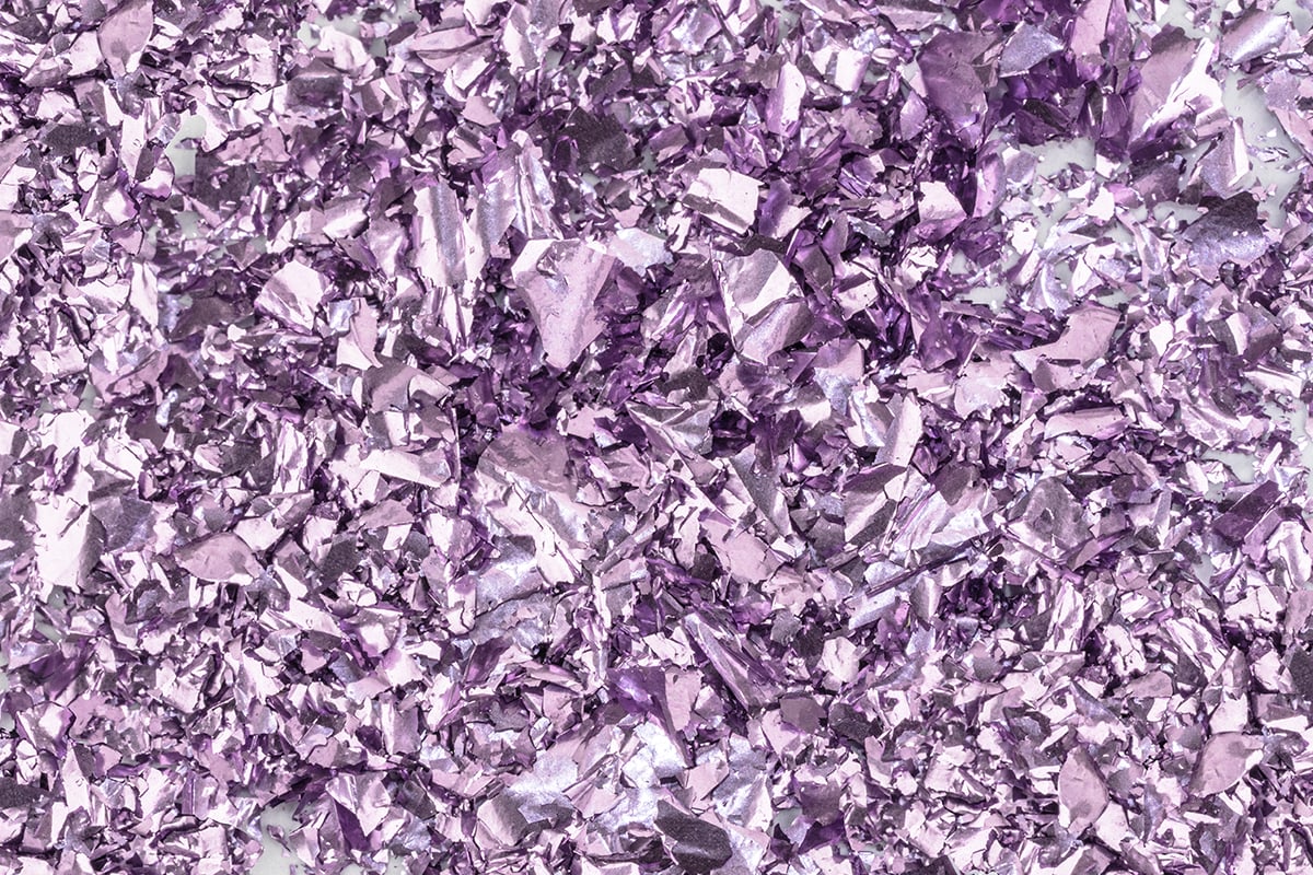 Jolifin LAVENI Mirror-Flakes - lavender