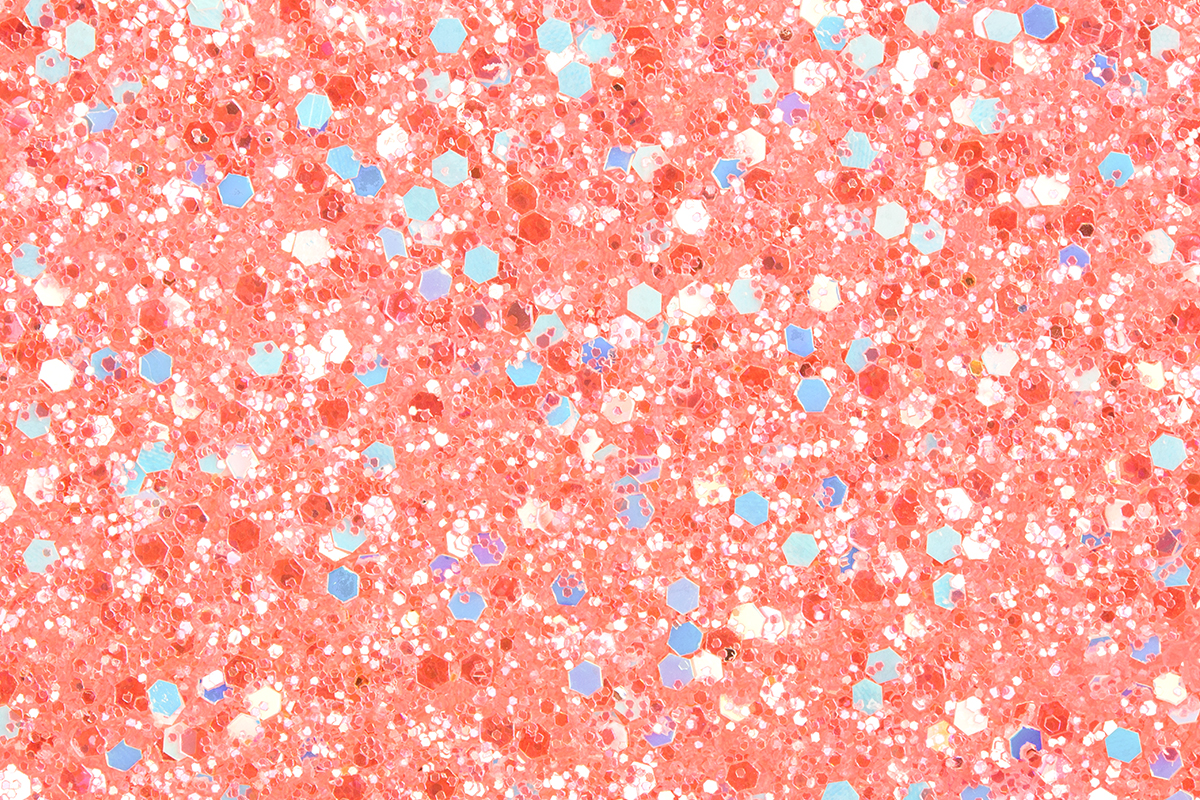 Jolifin Illusion Glitter X - pastell-coral