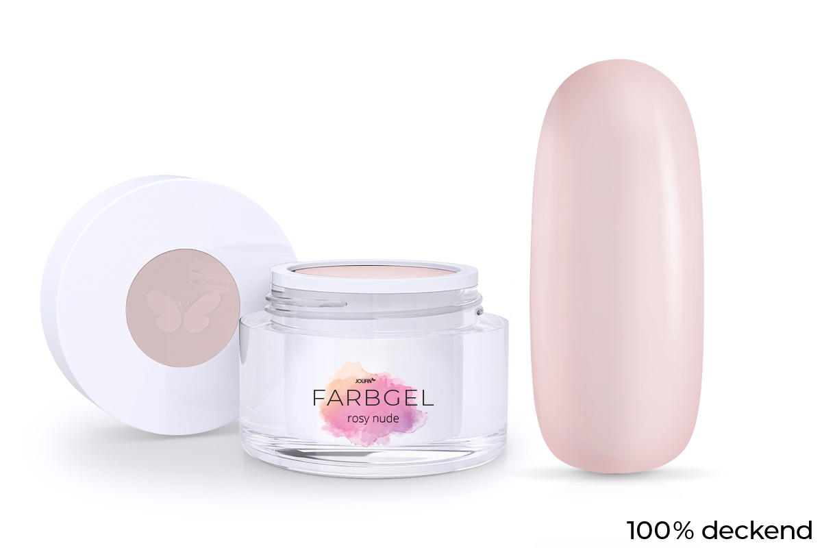 Jolifin colour gel rosy nude 5ml