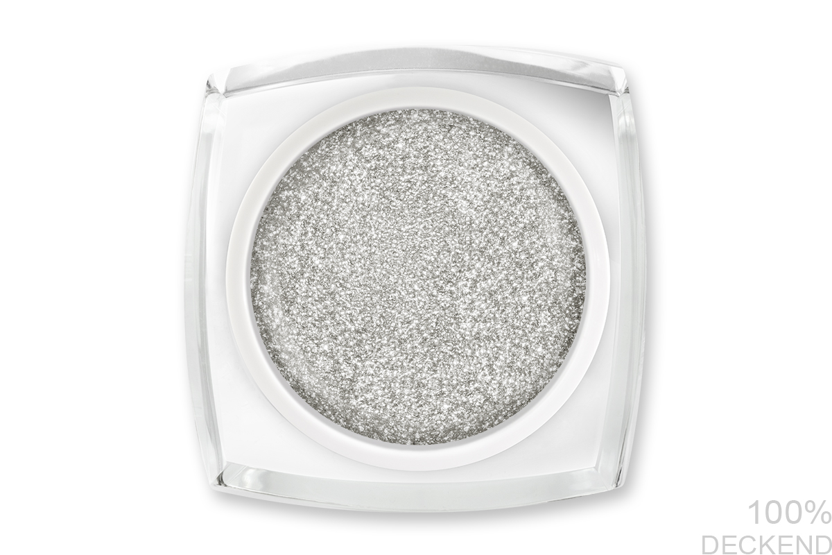 Jolifin LAVENI Farbgel - sparkle silver 5ml