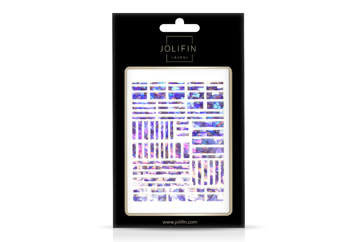 Jolifin LAVENI XL Sticker - Hologramm Marmor Nr. 4