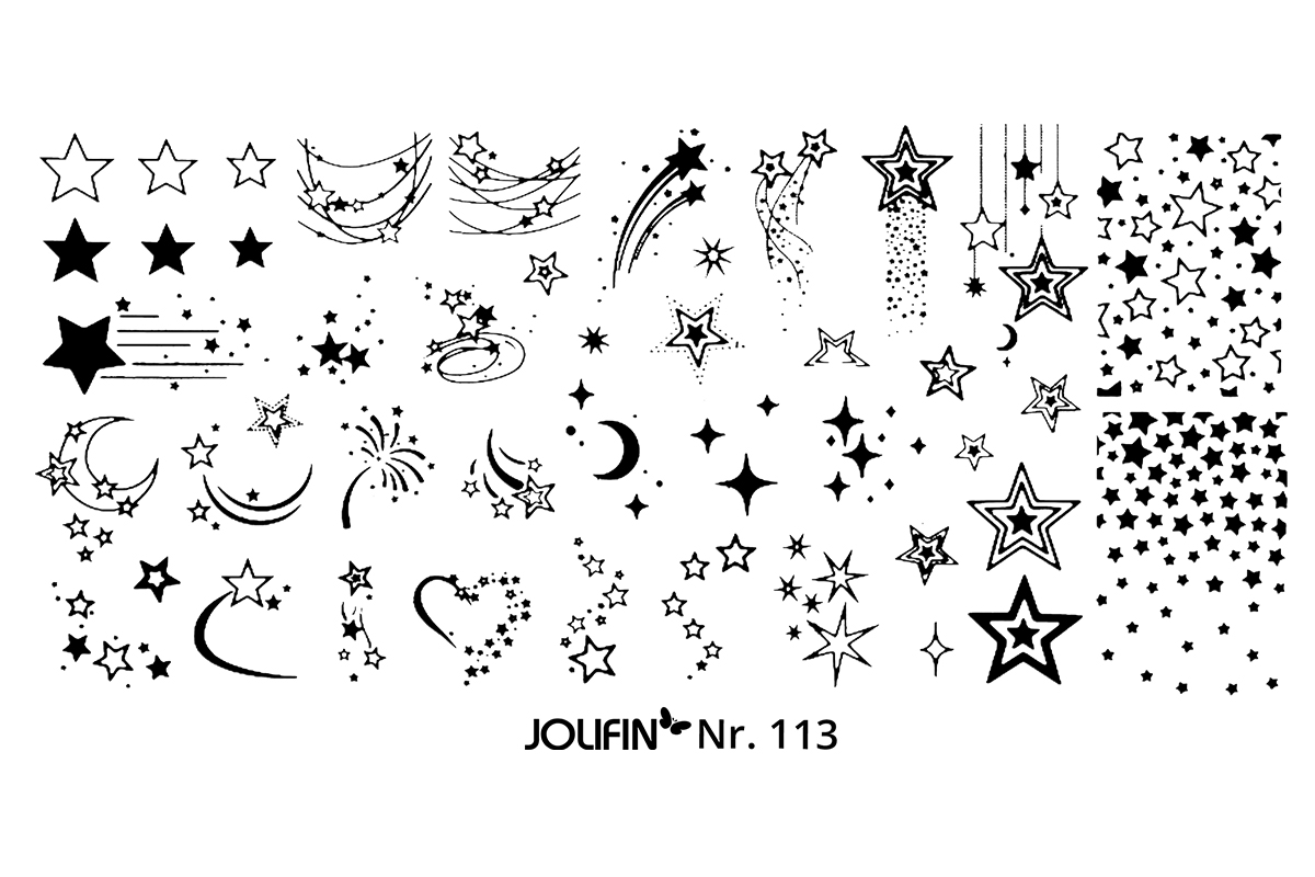 Jolifin Stamping Stencil No. 113