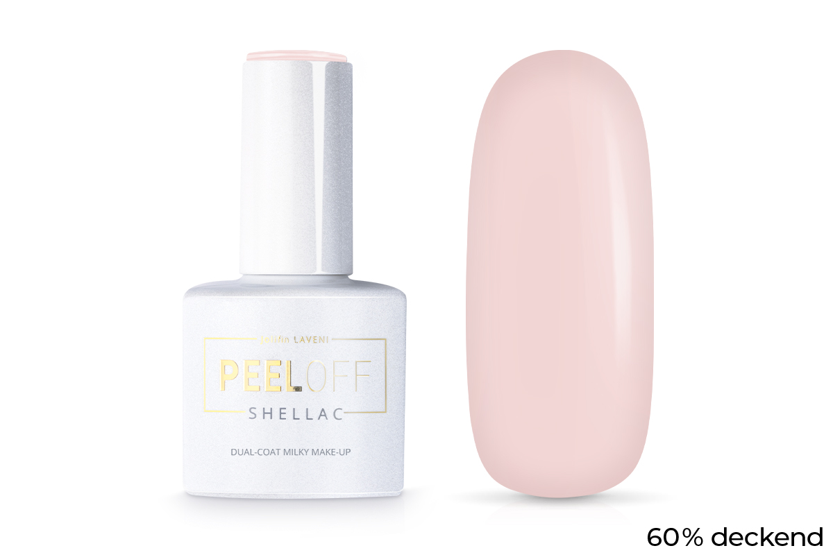Jolifin LAVENI Shellac PeelOff - Dual-Coat milky make-up 10ml