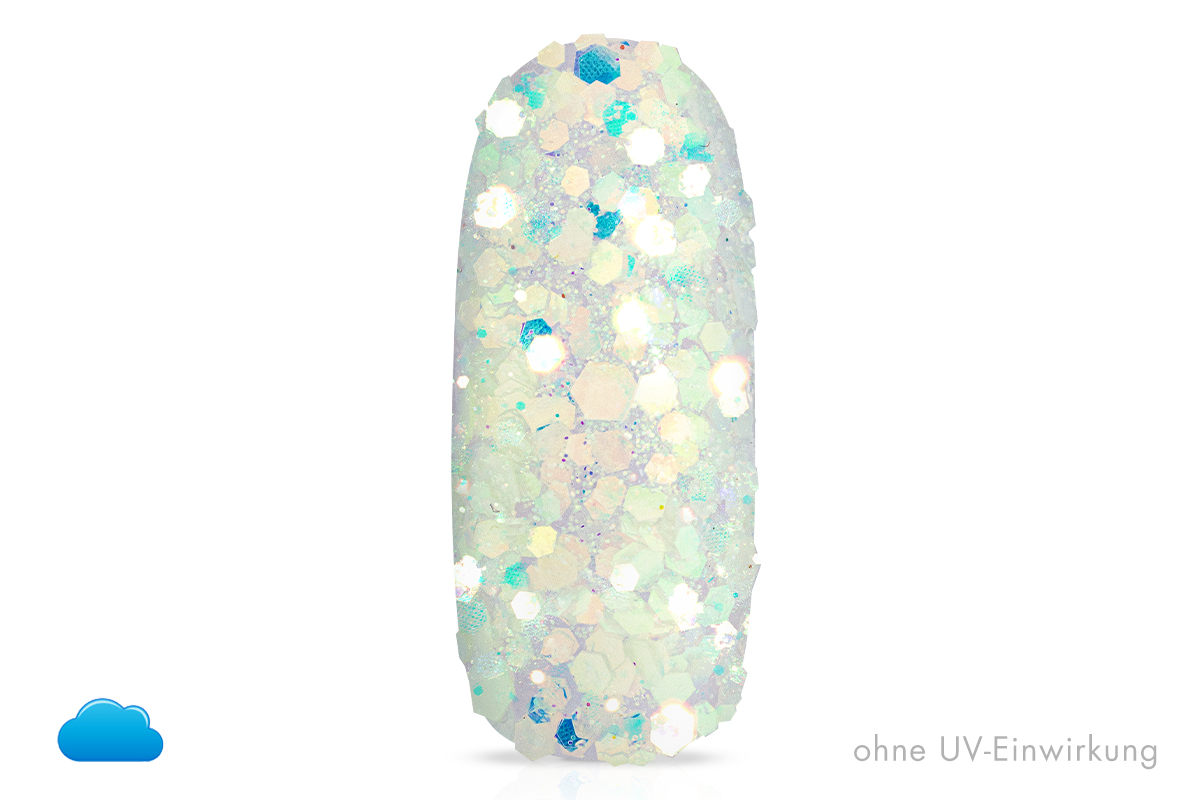 Jolifin LAVENI Solar Glitter - mint-violet