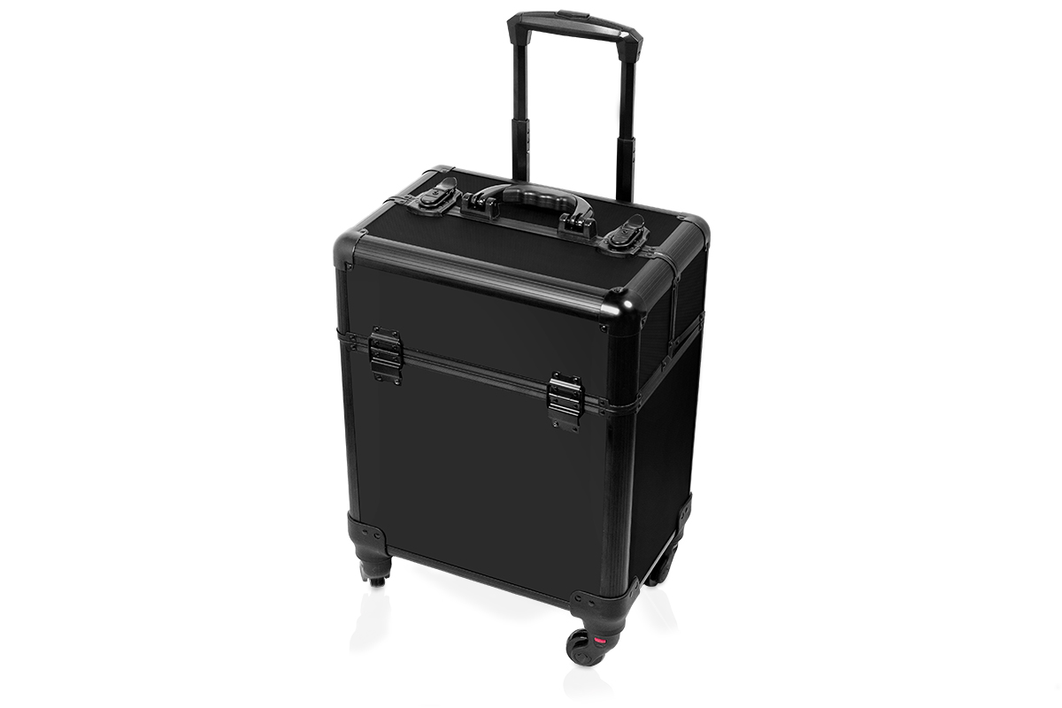 Jolifin Trolley Koffer medium - schwarz matt