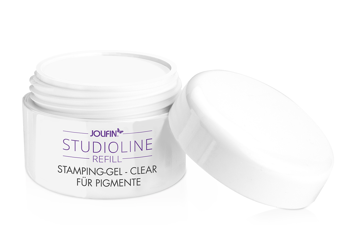 Jolifin Stamping-Gel - clear für Pigmente 5ml